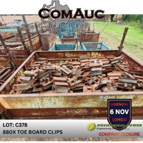 880 X TOE BOARD CLIPS(Pay per Lot)