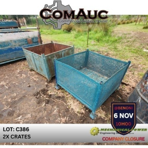 2 X CRATES (Pay per Lot)