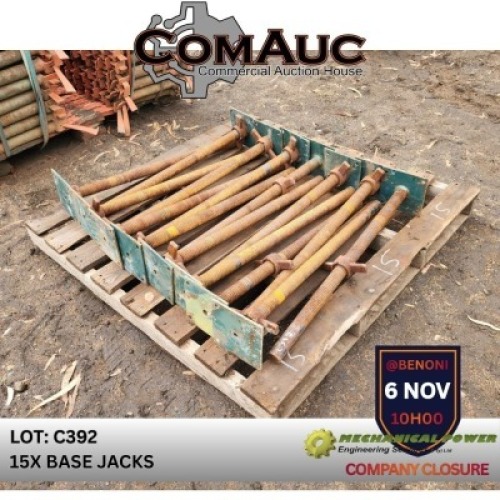 15 X BASE JACKS (Pay per Lot)