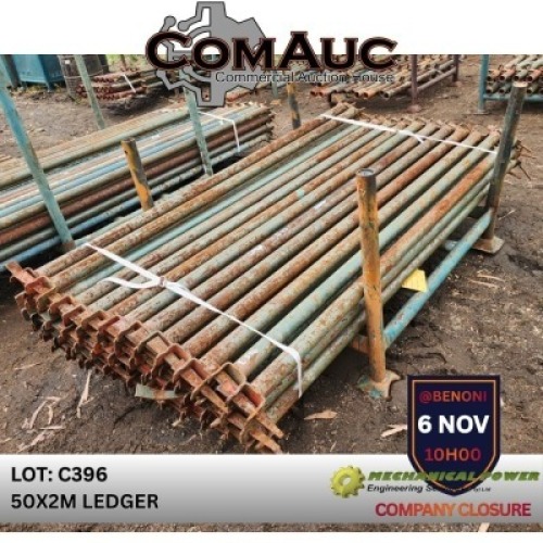 50 X 2.0M LEDGER (Pay per Lot)