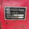 1 X INDUSTRIAL ELECTRICAL CROPPER - 6