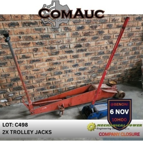 2 X TROLLEY JACKS