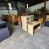VARIOUS WOOD AND STEEL OFFICE CUPBOARDS - 6