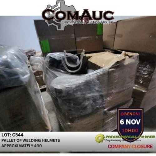 1 X PALLET OF WELDING HELMETS +/-400