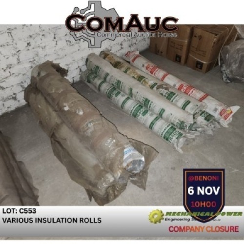 VARIOUS INSULATION ROLLS (Pay per Lot)