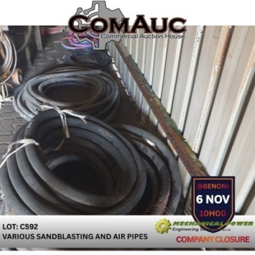 1 X SANDBLASTING AND AIR PIPES (Pay per Lot)