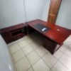 OFFICE FURNITURE INCLUDING DESK, CHAIR AND CUPBOARD (Pay per Lot) - 7
