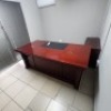 OFFICE FURNITURE INCLUDING DESK, CHAIR AND CUPBOARD (Pay per Lot) - 8