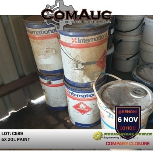 5 X 20L PAINT (Pay per Lot)