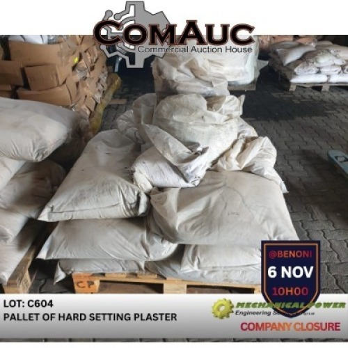 1 X PALLET OF HARD SETTING PLASTER