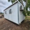 1 X 6M MOBILE SITE OFFICE WITH OFFICE FURNITURE AND AIRCON - 3