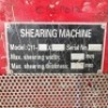 1 X INDUSTRIAL SHEARING MACHINE - 4