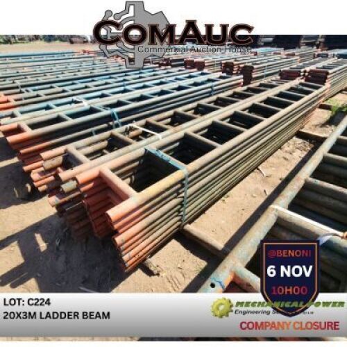 20 X 3.0M LADDER BEAM (Pay per Lot)