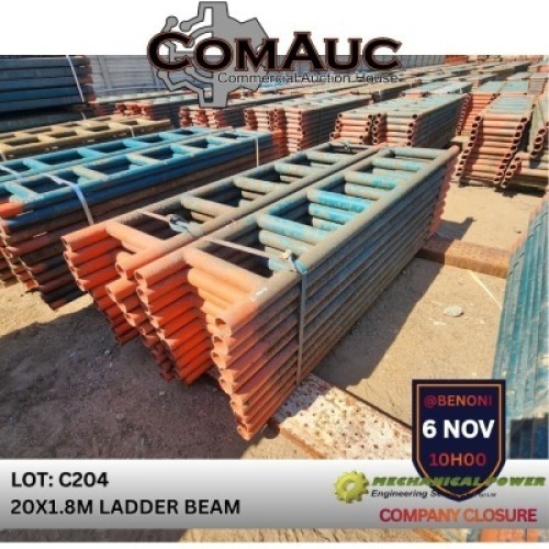 20 X 1.8M LADDER BEAM (Pay per Lot)
