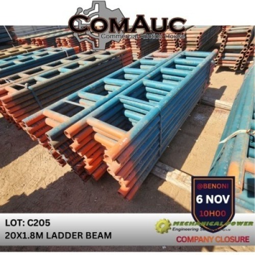 20 X 1.8M LADDER BEAM (Pay per Lot)