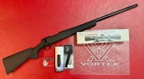 1 X HOWA 6.5 Creedmore rifle, with scope and silencer Garry Kelly Safaris