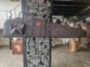 1 X BUFFALO LEATHER & GIRAFFE SKIN RIFLE BAG Spirit of Africa Taxidermy - 2