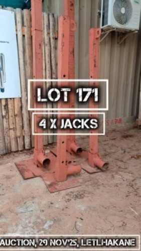 1 X JACKS X 4 LOOSE ITEM Voorslag