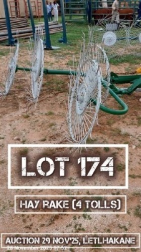 1 X 4 TOLL TRACTOR RAKE LOOSE ITEM Botswagri
