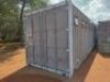1 x 12m shipping container converted for toilet facility,Condition poor,Floor and floorboards damaged,Toilets and basins damaged - 3