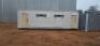 1 x 9m shipping container converted for toilet facility,Condition poor,Floor and floorboards damaged,Toilets and basins damaged - 3