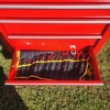 1 X NEW TOOLZA 7 DRAW TOOLBOX ON WHEELS WITH 201 PCS TOOLS STOCK NR: 1609 - 9
