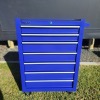 1 X NEW TOOLZA 7 DRAW TOOLBOX ON WHEELS WITH 201 PCS TOOLS STOCK NR: 1615 - 2