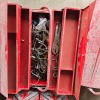 1 X 9X ASSORTED TOOLBOXES WITH TOOLS STOCK NR: 1647 - 12