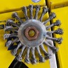 1 X 180X WERNER KNOTTED WIRE WHEEL (Z645 NETT 115 X 1ROW X 22) STOCK NR: 1643 - 3