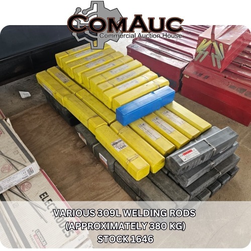 1 X VARIOUS 309L WELDING RODS ( APPROXIMATELY 380 KG) STOCK NR: 1646