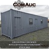 1 X 12M SHIPPING CONTAINER WITH DOORS AND WINDOWS STOCK NR: 1665