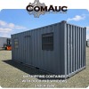 1 X 6M SHIPPING CONTAINER WITH DOOR AND WINDOWS WITH ELECTRICAL INSTALLED STOCK NR: 1586