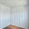 1 X 6M SHIPPING CONTAINER WITH DOOR AND WINDOWS WITH ELECTRICAL INSTALLED STOCK NR: 1586 - 3
