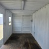 1 X 6M SHIPPING CONTAINER WITH DOOR AND WINDOWS WITH ELECTRICAL INSTALLED STOCK NR: 1586 - 13