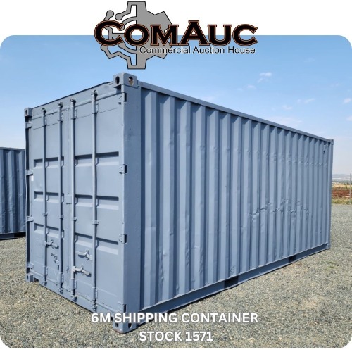 1 X 6M SHIPPING CONTAINER STOCK NR: 1571