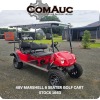 1 X 48V MARSHELL 6 SEATER GOLF CART STOCK NR: 1663