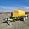 1 X 2021 DOUBLE AXLE DIESEL BOWSER WITH PUMP & METER (+- 2000L) STOCK NR: 1370 - 3