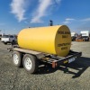 1 X 2021 DOUBLE AXLE DIESEL BOWSER WITH PUMP & METER (+- 2000L) STOCK NR: 1370 - 5