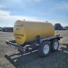 1 X 2021 DOUBLE AXLE DIESEL BOWSER WITH PUMP & METER (+- 2000L) STOCK NR: 1370 - 7