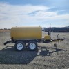 1 X 2021 DOUBLE AXLE DIESEL BOWSER WITH PUMP & METER (+- 2000L) STOCK NR: 1370 - 8