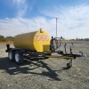 1 X 2021 DOUBLE AXLE DIESEL BOWSER WITH PUMP & METER (+- 2000L) STOCK NR: 1370 - 9