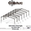 1 X NEW STEEL STRUCTURE STOCK NR: 1421