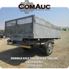 1 X SINGLE AXLE TOW BEHIND TRAILER STOCK NR: 1518