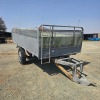 1 X SINGLE AXLE TOW BEHIND TRAILER STOCK NR: 1518 - 2