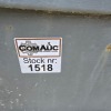 1 X SINGLE AXLE TOW BEHIND TRAILER STOCK NR: 1518 - 11