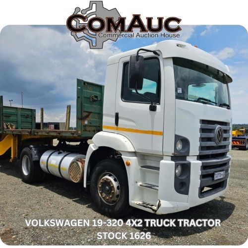 1 X VOLKSWAGEN 19-320 4X2 TRUCK TRACTOR STOCK NR: 1626