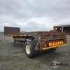 1 X RSA SINGLE AXLE FLATDECK TRAILER STOCK NR: 1598 - 9