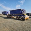 1 X 2021 AFRIT 25M&sup3; TANDEM AXLE S7 SIDE TIP INTERLINK COMBINATION STOCK NR: 1552 - 7