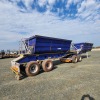1 X 2021 AFRIT 25M&sup3; TANDEM AXLE S7 SIDE TIP INTERLINK COMBINATION STOCK NR: 1552 - 8