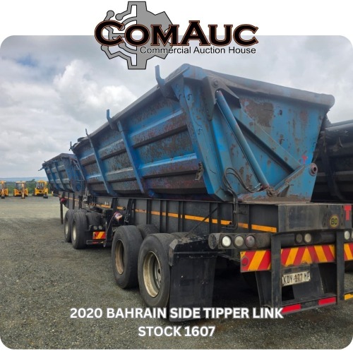 1 X 2020 BAHRAIN SIDE TIPPER LINK STOCK NR: 1607
